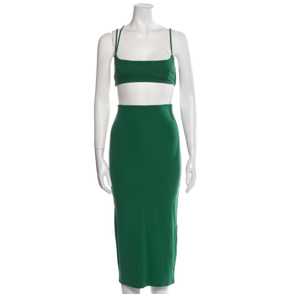 MICHAEL COSTELLO X REVOLVE AMIRA MIDI SKIRT